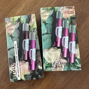 Fitglow Beauty Good Lash Mascara Trio + Sky-High Lifting Primer and Mascara Set